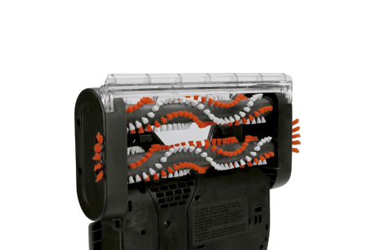 10 file di spazzole rotanti 