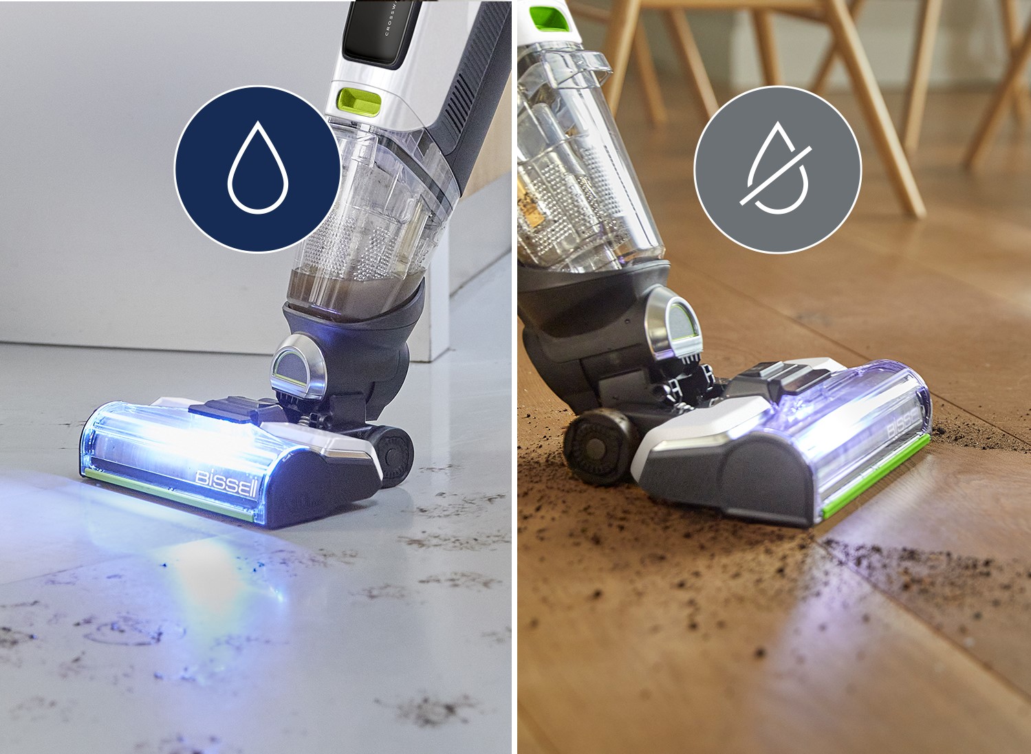 2 modalità di pulizia 