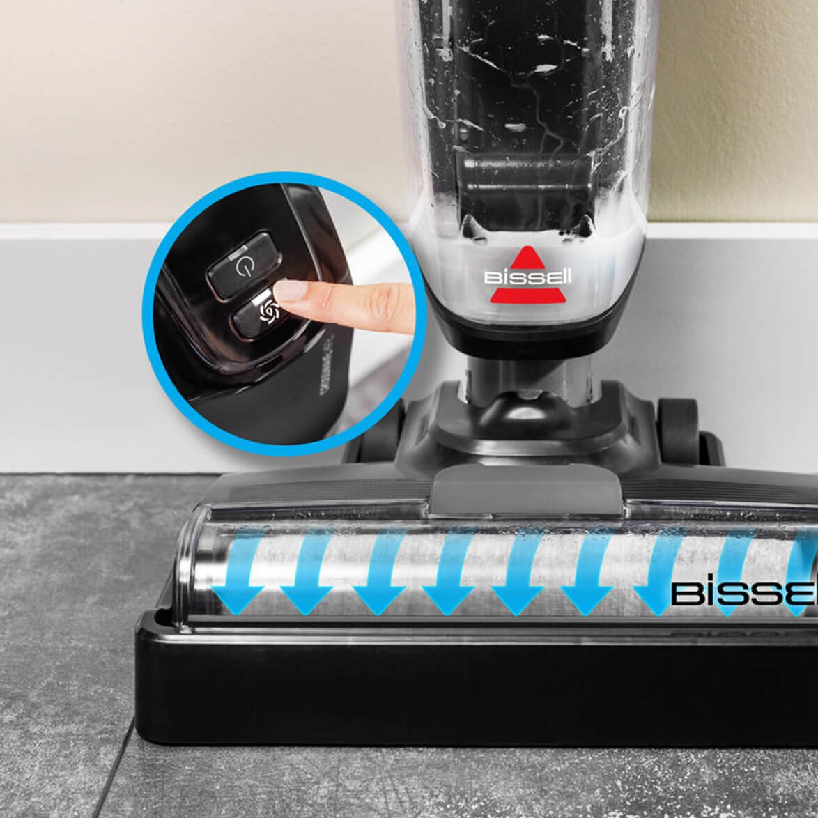 PULIZIA AUTOMATICA NEL VASSOIO DI STOCCAGGIO