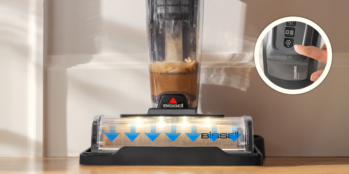 Autopulitura automatica premendo un pulsante