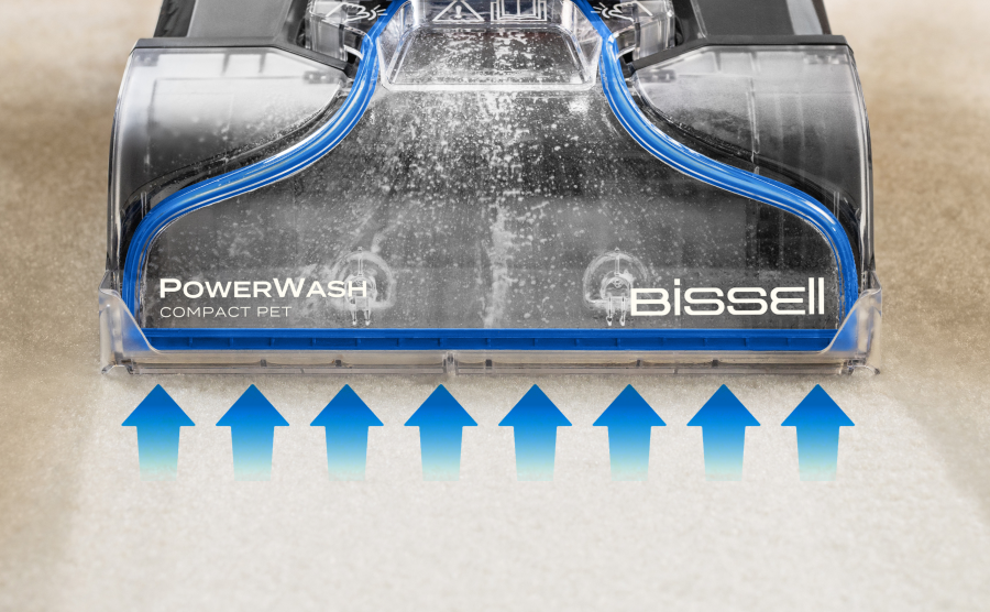 Elimina le macchie che un normale aspirapolvere non riesce a rimuovere