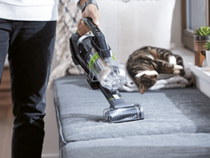Pulizia con aspirapolvere